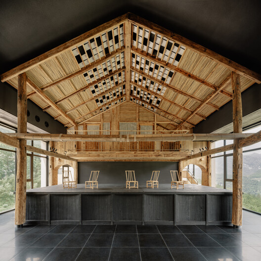 重庆云叠室庐精品酒店 / 如莫空间设计 重庆云叠室庐精品酒店 / 如莫空间设计 - 室内图, 木头, 梁