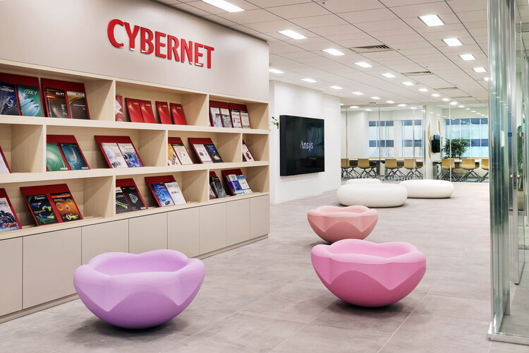 Light, Material, Reaction: How Active Surfaces® Transform Cybernet Systems’ Tokyo Headquarters - Image 1 of 8