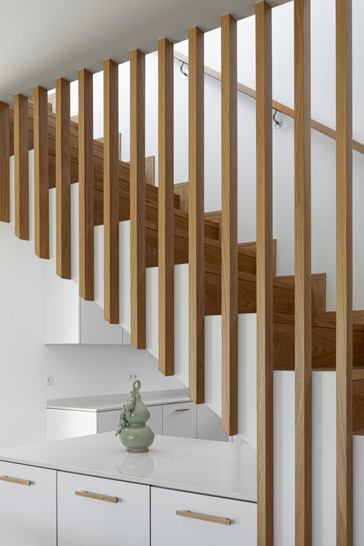 House in Mesão Frio / felixARQS - Daniel félix Arquitectos - Interior Photography, Stairs, Wood, Handrail