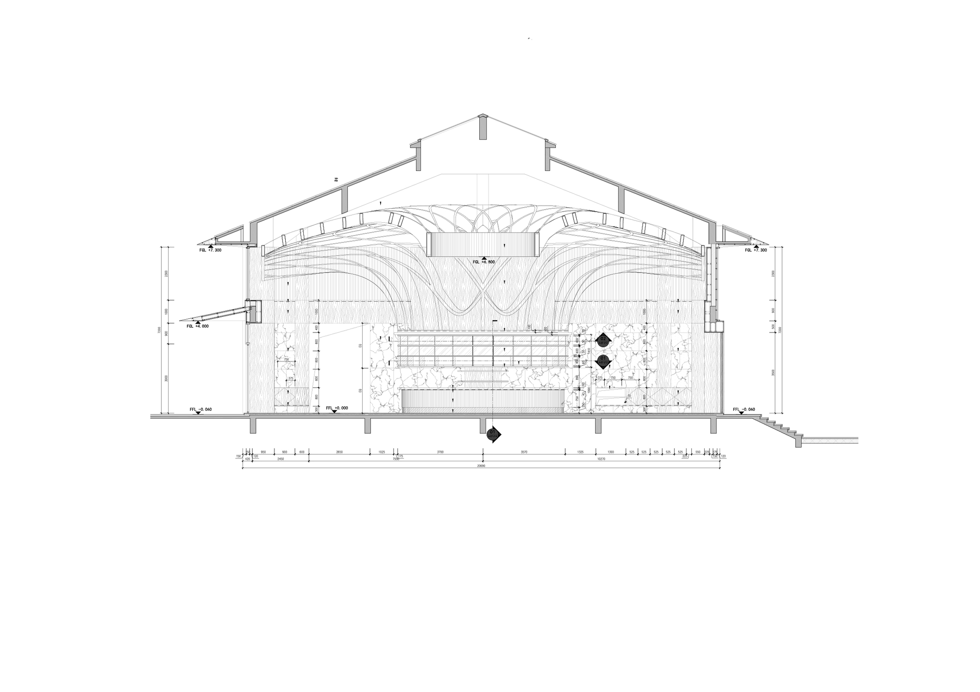 画廊 常州天安会所改造 / 汉齐建筑 - 32