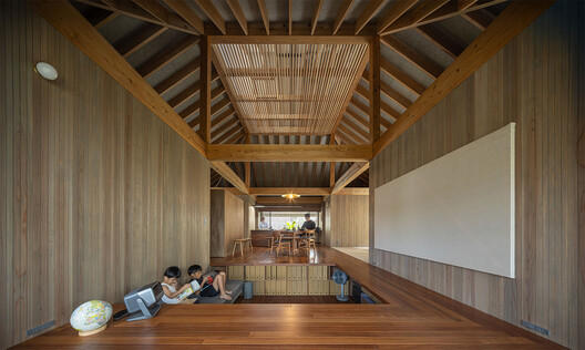 AMAMI 住宅 / Sakai Architects - 室内图, 木头, 梁
