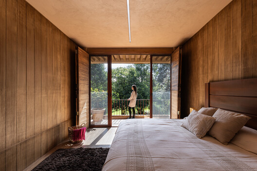 Casa La Sierra / Valdezarqs - Fotografía interior, Dormitorio, Madera
