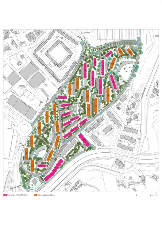 Reabilitação dos edifícios do Bairro do Cerco do Porto / Virgínio Moutinho Arquitectos + José Gigante Arquitecto - Imagem 21 de 34