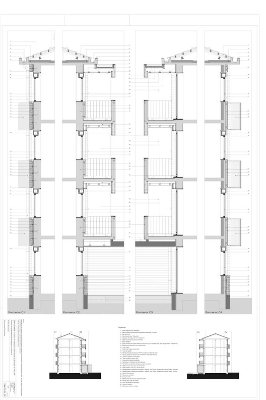 Reabilitação dos edifícios do Bairro do Cerco do Porto / Virgínio Moutinho Arquitectos + José Gigante Arquitecto - Imagem 30 de 34