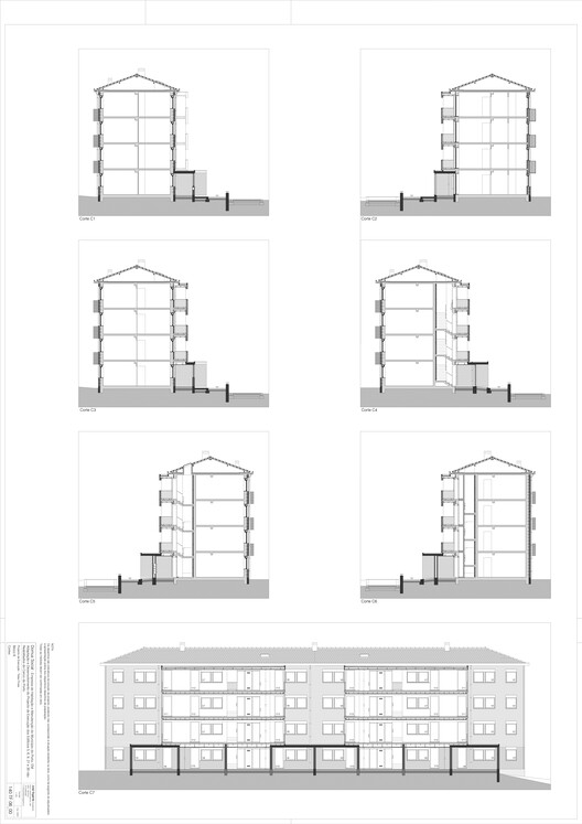 Reabilitação dos edifícios do Bairro do Cerco do Porto / Virgínio Moutinho Arquitectos + José Gigante Arquitecto - Imagem 32 de 34