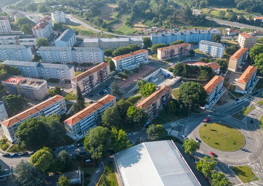 Reabilitação dos edifícios do Bairro do Cerco do Porto / Virgínio Moutinho Arquitectos + José Gigante Arquitecto - Fotografia de Exterior, Vista Aérea