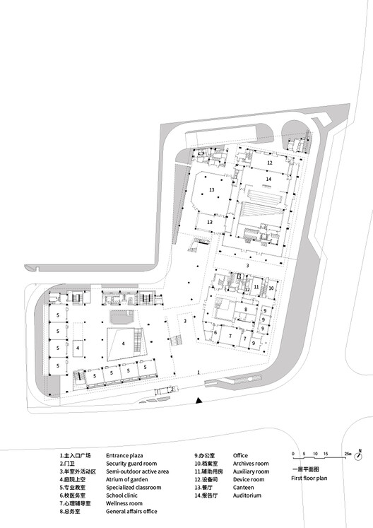 上海普陀区武宁中学异地改扩建项目 / 阿科米星建筑设计事务所 上海普陀区武宁中学异地改扩建项目 / 阿科米星建筑设计事务所 - 15 的图像 25
