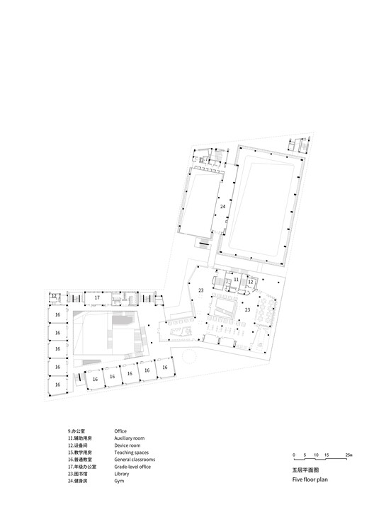 上海普陀区武宁中学异地改扩建项目 / 阿科米星建筑设计事务所 上海普陀区武宁中学异地改扩建项目 / 阿科米星建筑设计事务所 - 19 的图像 25