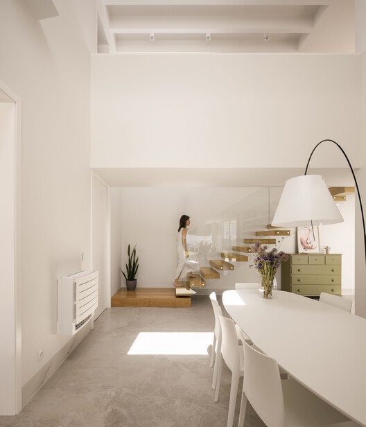 Casa da Verdizela / Estúdio AMATAM - Fotografia de Interiores, Sala de Jantar, Madeira, Iluminação