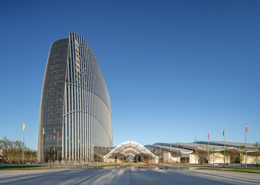 安吉国际会展中心 / 法国何斐德建筑设计+启迪设计 - 建筑图