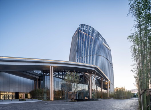 安吉国际会展中心 / 法国何斐德建筑设计+启迪设计 - 建筑图