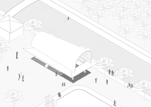 Pabellón BaleBio / Cave Urban Pabellón BaleBio / Cave Urban - Imagen 29 de 32