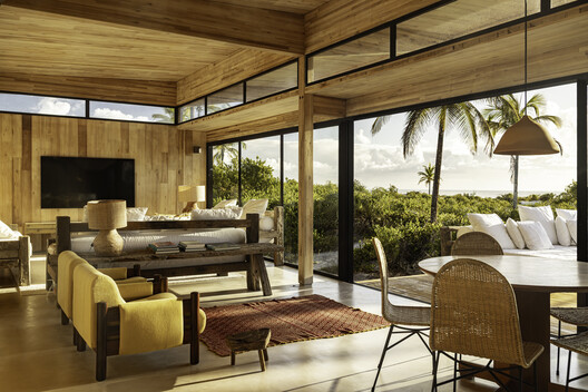 Modular Bahia / UNA Barbara e Valentim - Fotografía interior, Sala de estar, Madera, Mesas, Sillas