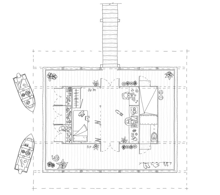 Barrio Flotante de las Balsas / Natura Futura - Imagen 30 / 44