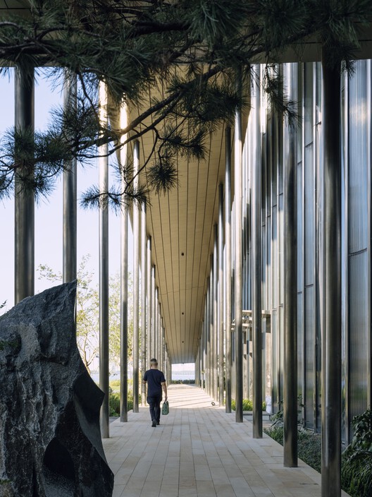 Museo de Arte Contemporáneo de Suzhou/BIG - fotografía exterior, columnas