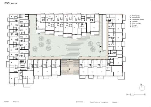 Edificio residencial Palazzo Paleiskwartier / Benthem Crouwel Architects - Imagen 19 de 26