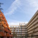 Edificio residencial Palazzo Paleiskwartier / Benthem Crouwel Architects - Fotografía exterior, balcón