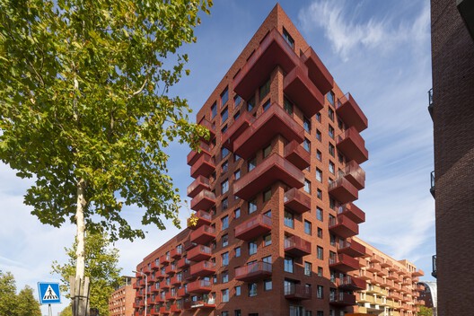 Edificio residencial Palazzo Paleiskwartier / Benthem Crouwel Architects - Fotografía exterior, Fachada