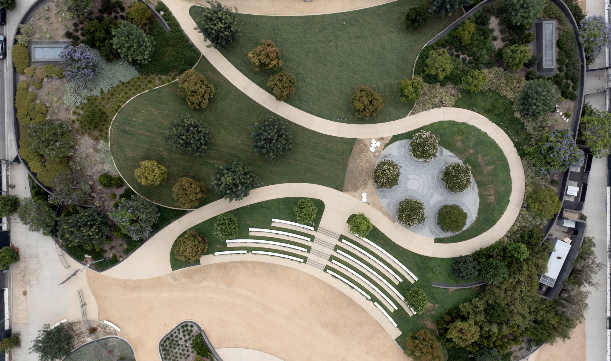 Lucas Museum of Narrative Art, Лос-Анджелес. Проект MAD Architects. © JAKS Productions / Sand Hill Media