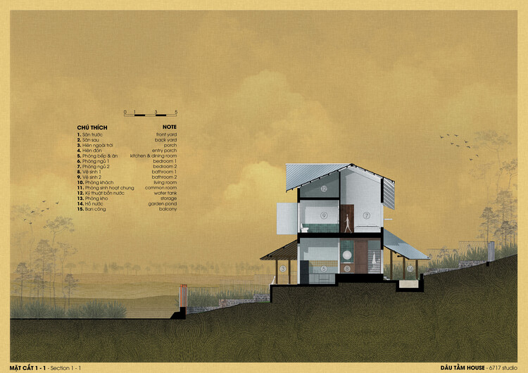 Dau Tam 住宅 / 6717 Studio - 34 的图像 38