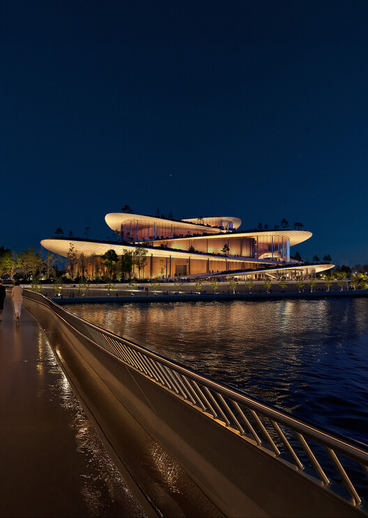 BIG gana el concurso internacional para diseñar la nueva Ópera Estatal de Hamburgo en el paseo marítimo de HafenCity - Imagen 5 de 7