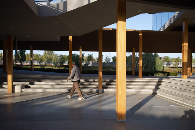 杨家河附属绿化提升工程4号建筑 / 一介建筑 - 室内图, 柱