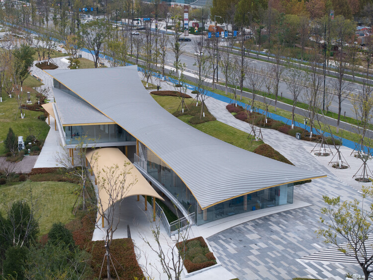 Yangjia River Greening Enhancement  - Buildings NO.4 / YIIIE Architects - Public Architecture