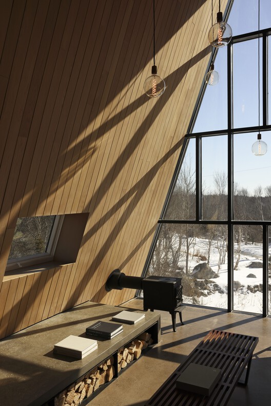 B-Frame Residence / Peter Braithwaite Studio - Interior Photography, Wood