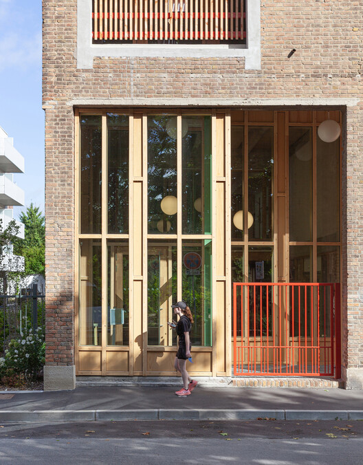 鲁斯音乐学院 / Beal Blanckaert Architectes - 建筑图, 具体的