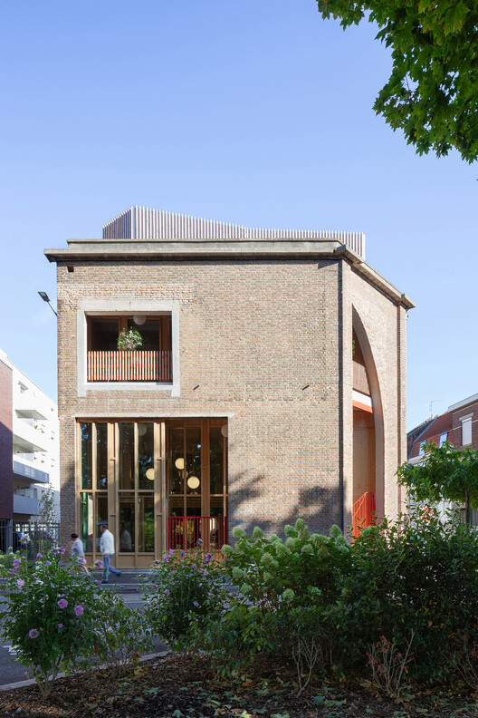 Conservatorio de Loos / Beal Blanckaert Architectes - fotografía exterior, hormigón