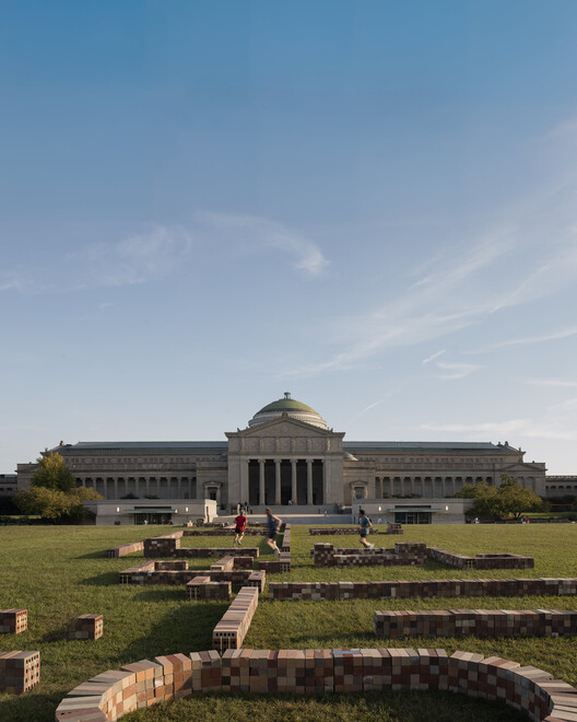 TRACES Installation - SHIFT: Chicago Architecture Biennial / Balsa Crosetto Piazzi - Exterior Photography