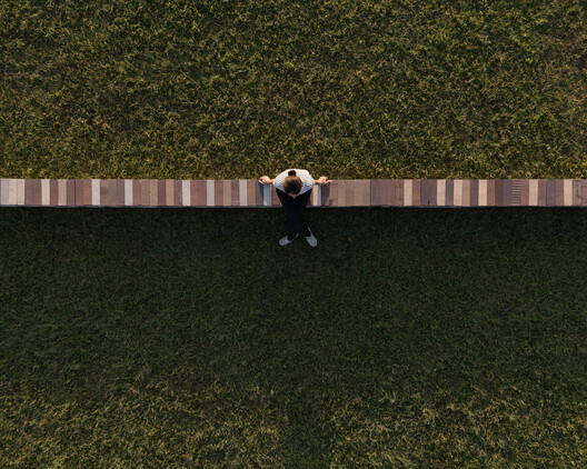 TRACES Installation - SHIFT: Chicago Architecture Biennial / Balsa Crosetto Piazzi - Exterior Photography