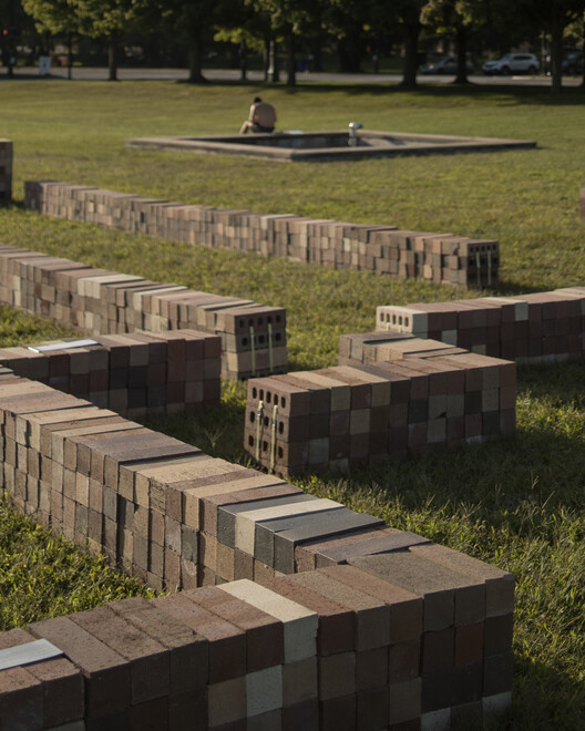 TRACES Installation - SHIFT: Chicago Architecture Biennial / Balsa Crosetto Piazzi - Image 14 of 35