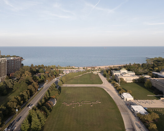 TRACES Installation - SHIFT: Chicago Architecture Biennial / Balsa Crosetto Piazzi - Exterior Photography, Aerial View Photography, Coast