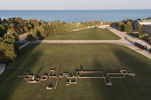 TRACES Installation - SHIFT: Chicago Architecture Biennial / Balsa Crosetto Piazzi