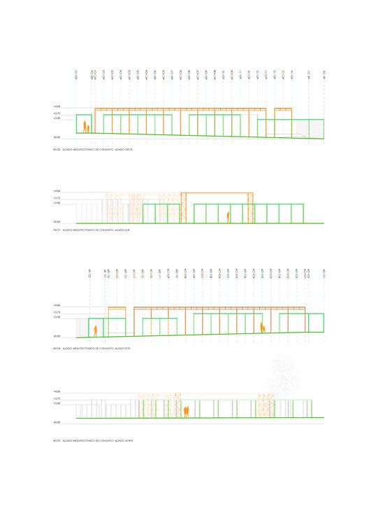 Plaza María Hervás en el centro histórico de Denia, barrio valenciano / DVCH DeVillarCHacon - Imagen 21 de 23