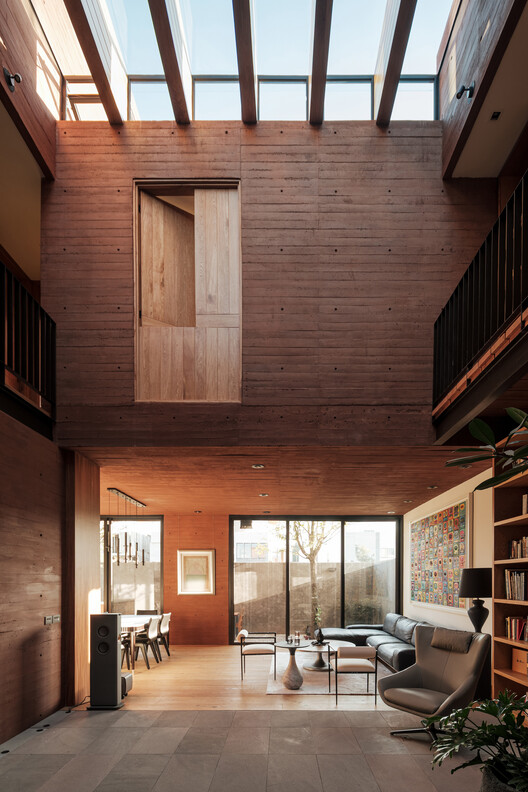 casa del escritor/em-studio - fotografía de interiores, madera