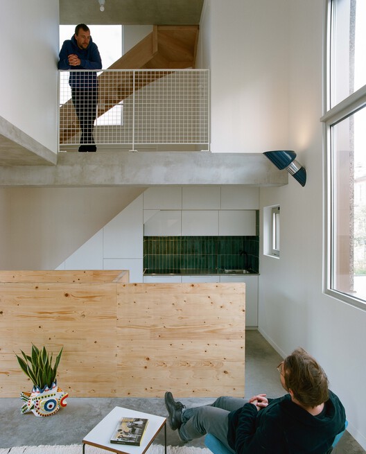 House Écorce / Benoit Rotteleur Architecte House Écorce / Benoit Rotteleur Architecte - Interior Photography, Wood, Stairs
