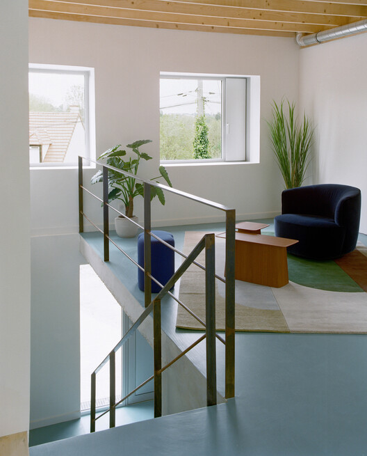 House Z / Benoit Rotteleur Architecte House Z / Benoit Rotteleur Architecte - Interior Photography, Wood, Stairs, Lighting, Handrail, Chair, Glass