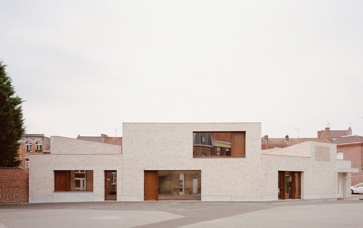 Pont Youth Center / LT2A - Exterior Photography, Youth Center, Facade, Door
