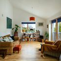Hazelmead Bridport Co-Housing / Barefoot Architects - Interior Photography, Housing, Lighting, Table, Chair