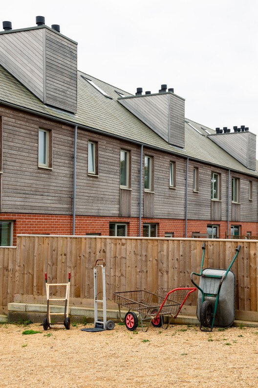 Hazelmead Bridport Co-Housing / Barefoot Architects - Exterior Photography, Brick