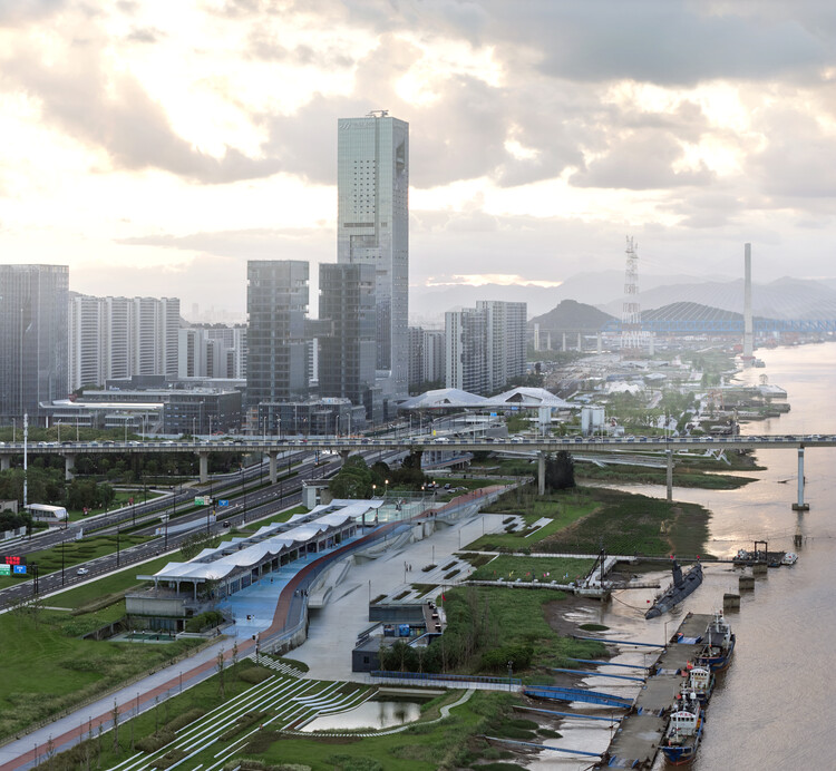 渔家灯火：由堤而生的江畔风景场 / 同济·原作设计工作室 - 建筑图, 城市