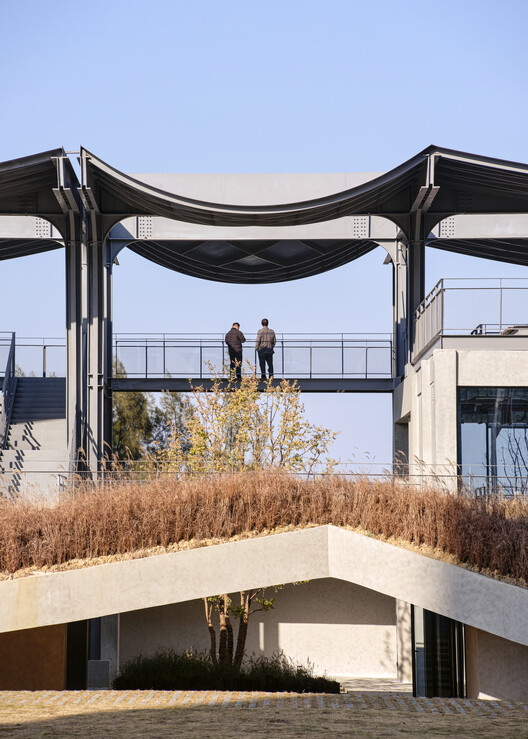 渔家灯火：由堤而生的江畔风景场 / 同济·原作设计工作室 - 建筑图