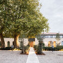 Chateau Cantemerle Winery / BPM Architectes - Exterior Photography, Garden, Arcade