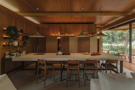 Casa Scheid 120 / NV Arquitetura - Fotografía interior, Comedor, Madera