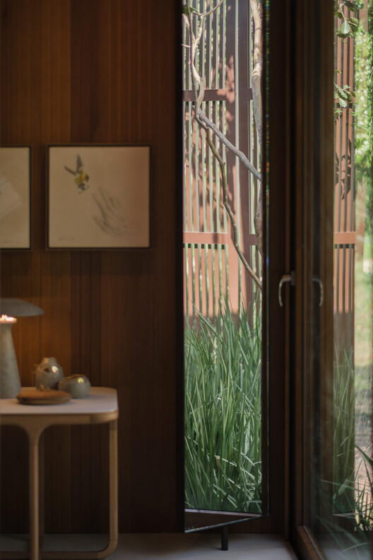 Casa Scheid 120 / NV Arquitetura - Fotografía interior, Madera, Vidrio