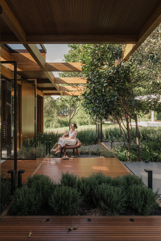 Casa Scheid 120 / NV Arquitetura - fotografía exterior, jardín