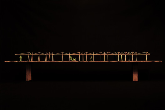 Pabellón 100 Metros Lineales / Pablo Paradinas Sastre + Eletres Studio - Imagen 29 de 32