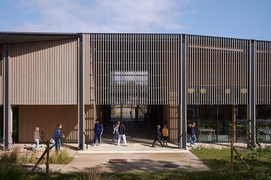 Coldefy Completes the First Timber-Framed School in Northern France Coldefy Completes the First Timber-Framed School in Northern France - Image 4 of 15